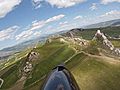 ParkZone Radian with GoPro HD,  RC soaring near Villalba, Sicily
