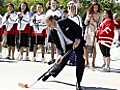 Royal tour: Prince William’s street hockey shootout in Yellowknife