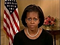 Michelle Obama Encourages Americans to Support the American