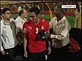 خيبة و بكاء المنتخب المصري بعد مباراة مصر و الجزائر