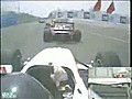 Formula Two Airborne Crash