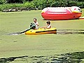 Youngsters Make Homemade Speed Boat