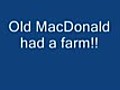 English Song - Old Macdonald Had A Farm