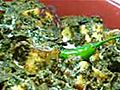 How To Make Palak Paneer (Spinach With Homemade Cheese)