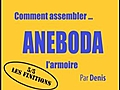 Comment assembler l’armoire ANEBODA d&#039;IKEA - 5/5