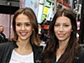 Jessica Alba and Jessica Biel Run for Cancer