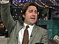 David Letterman - Luke Wilson on Tracy Morgan