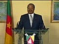 Président Paul BIYA du Cameroun sur l’environnement