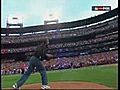 President throws out 1st pitch (Fox Sports)