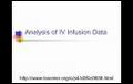Analyzing IV Infusion Data
