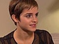 Emma Watson Explains &#039;Deathly Hallows&#039; Shooting Challenges and Her New Short &#039;Do