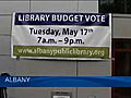 Albany Library Budget Votes to be Recounted