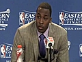 Magic center Dwight Howard  after game 2 loss to Celtics