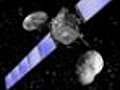 Animation of Rosetta and Asteroid Lutetia