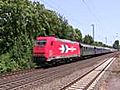 HGK 185 603 mit einem WDR4-Schlagerexpress nach Hamburg in Düsseldorf Oberbilk am 16.07.2010