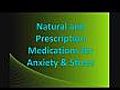 Common Anxiety Disorders and Medications