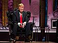 Donald Trump gets uncomfortable for charity