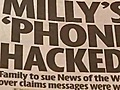 Tabloid hacking allegations rock UK