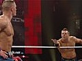 WWE Champion The Miz & John Cena Vs. Justin Gabriel & Heath Slater