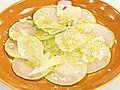 Pear Carpaccio