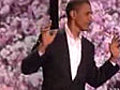 Canlı yayında Obama’dan  dans