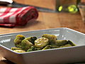 TLC Cooking: Brussels Sprouts with Hot Orange Sauce