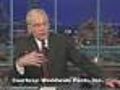 Web Extra: Letterman Reveals Extortion Plot