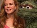 Nicole Kidman Visits Sesame Street