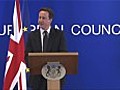 David Cameron: Europe supports Libyan action