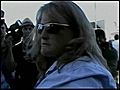 La ex mujer de Jackson,  nerviosa con la prensa