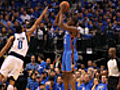 Durant,  Harden steer Thunder past Mavs in Game 2