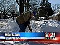 Snowy February hot month for local police