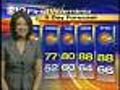 Meteorologist Bernadette Woods' 1 p.m. Forecast