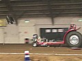 Indoor Tractor Pulling Gone Awry