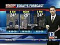 VIDEO: 13 WHAM Weather Authority Morning Forecast 12-16-2009