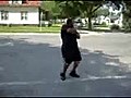 Mansuffers Broken Wrtist And More When He Gets Hit By An Icecream Truck While Dancing In The Street