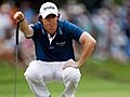 McIlroy shoots 65,  leads the U.S. Open