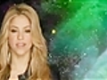 Shakira y varios artistas son dirigidos desde el espacio