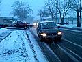 Snow arrives in east Allentown