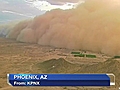 Watch dust storm rolls across Phoenix