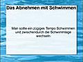 Gesund Abnehmen mit Schwimmen