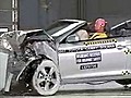 2008 Toyota Camry Solara IIHS Frontal Crash Test