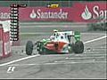 F1 Deutschland 2010 Liuzzi Unfall Q1