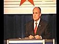 Mayor Giuliani On His Record Of Welfare Reform