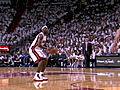 James&#039; 3-pointer