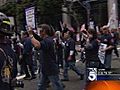 KTLA: Marchers Call for Union Workers&#039; Rights - Cheryl Getuiza reports