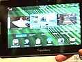 First Look: Blackberry’s PlayBook Tablet