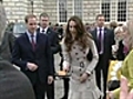 Kate flips pancakes in Northern Ireland