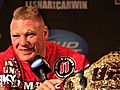 UFC 116: Lesnar vs Carwin Post Fight Press Conference Highlights