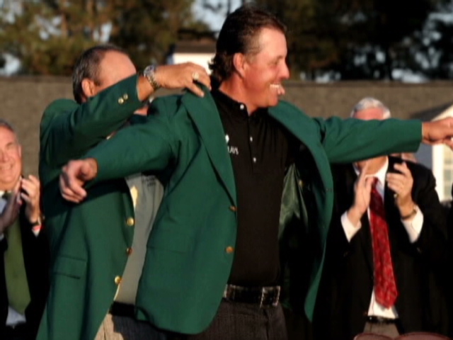 Phil Mickelson wins third Masters
